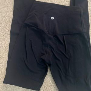 Lululemon Align Black Leggings, size 0
